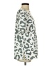 Hopely Animal Print Silver Short Sleeve T-Shirt Size S - photo 4