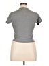 Love Streak Gray Short Sleeve Turtleneck Size XL - photo 2