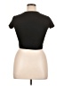 Love Streak Black Short Sleeve Turtleneck Size XL - photo 2