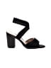 Sole Society Black Sandals Size 6 1/2 - photo 1