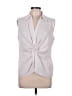 Modern Works Ivory Sleeveless Blouse Size L - photo 1