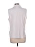 Modern Works Ivory Sleeveless Blouse Size L - photo 2