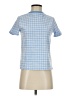 Daze Dayz Blue Short Sleeve Blouse Size S - photo 1