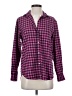 Grayson 100% Cotton Checkered-gingham Pink Long Sleeve Button-Down Shirt Size Sm (2) - photo 1