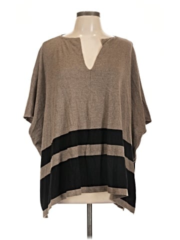 August Silk Poncho (view 1)