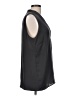 CAbi 100% Polyester Gray Sleeveless Blouse Size L - photo 4