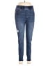 SPANX Solid Blue Jeans Size M - photo 1