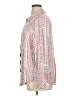 Torrid 100% Rayon Plaid Pink Long Sleeve Button-Down Shirt Size 1X Plus (1) - photo 5