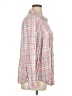 Torrid 100% Rayon Plaid Pink Long Sleeve Button-Down Shirt Size 1X Plus (1) - photo 4