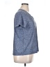 Ebb & Flow Blue Short Sleeve Top Size 1X - photo 4