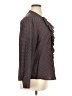 Gap Polka Dots Brown Long Sleeve Blouse Size XL - photo 4