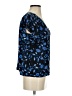 Rebecca Taylor 100% Silk Blue Blouse Size 4 - photo 4