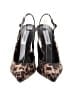 Steve Madden Animal Print Brown Heels Size 7 1/2 - photo 2