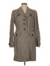 Ann Taylor LOFT Polka Dots Gray Coat Size 6 - photo 1