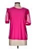 CeCe Pink Short Sleeve Top Size L - photo 1