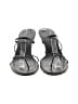 Jenni Kayne 100% Leather Gray Black Sandals Size EU 39 - photo 2