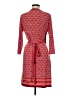 Max Studio Print Red Casual Dress Size M - photo 2