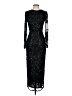 Mac Duggal 100% Polyester Black Cocktail Dress Size 2 - photo 1