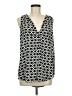 Banana Republic 100% Polyester Black Sleeveless Blouse Size M - photo 1