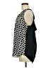 Banana Republic 100% Polyester Black Sleeveless Blouse Size M - photo 5