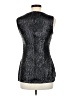 Susana Monaco 100% Polyester Silver Sleeveless Top Size 6 - photo 2