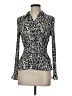 Laura Ashley 100% Polyester Silver Long Sleeve Blouse Size M (petite) - photo 1