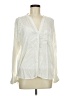 Old Navy 100% Rayon Ivory Long Sleeve Blouse Size M - photo 1