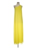 CeCe 100% Polyester Color Block Yellow Casual Dress Size 0 - photo 1