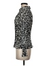 Laura Ashley 100% Polyester Silver Long Sleeve Blouse Size M (petite) - photo 5