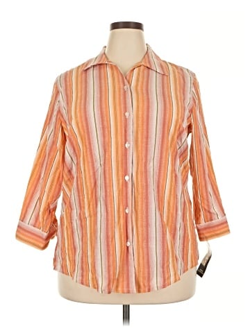 Alala 3/4 Sleeve Button-Down Shirt (view 1)
