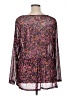 JunaRose Purple Long Sleeve Blouse Size 1X Plus - photo 2