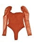 Shein Orange Bodysuit Size L - photo 1