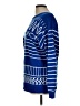 DCO (DRY CLEAN ONLY) Graphic Blue Pullover Sweater Size Lg (2) - photo 5
