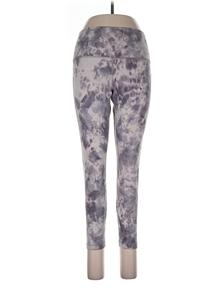 Pre-owned Lululemon Athletica Leggings In Purple