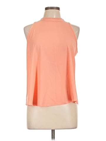 Rose + Olive Sleeveless Blouse (view 1)
