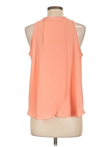 Rose + Olive Sleeveless Blouse (view 2)