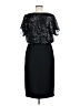 Connected Apparel Black Cocktail Dress Size 6 (petite) - photo 2