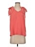 CeCe 100% Polyester Pink Sleeveless Blouse Size S - photo 1