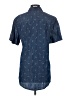 rue21 Blue Short Sleeve Button-Down Shirt Size S - photo 2