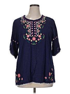 Zee Alexis Short Sleeve Blouse