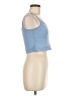 St. John Blue Sweater Vest Size M - photo 4