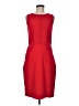 Perceptions Solid Red Cocktail Dress Size 8 - photo 1