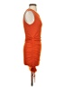 Better be Solid Orange Casual Dress Size S - photo 4