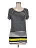 DKNY Black Short Sleeve Top Size M - photo 1