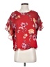 Vince Camuto 100% Polyester Red Short Sleeve Blouse Size M (petite) - photo 1