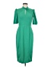 Donna Morgan Green Cocktail Dress Size 6 - photo 1