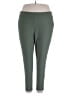 Terra & Sky Solid Green Active Pants Size 3X - photo 1