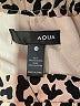 Aqua 100% Polyester Animal Print Gold Shorts Size XS - photo 4