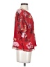 Vince Camuto 100% Polyester Red Short Sleeve Blouse Size M (petite) - photo 4