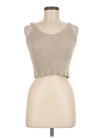 Lemon Sleeveless Top (view 1)